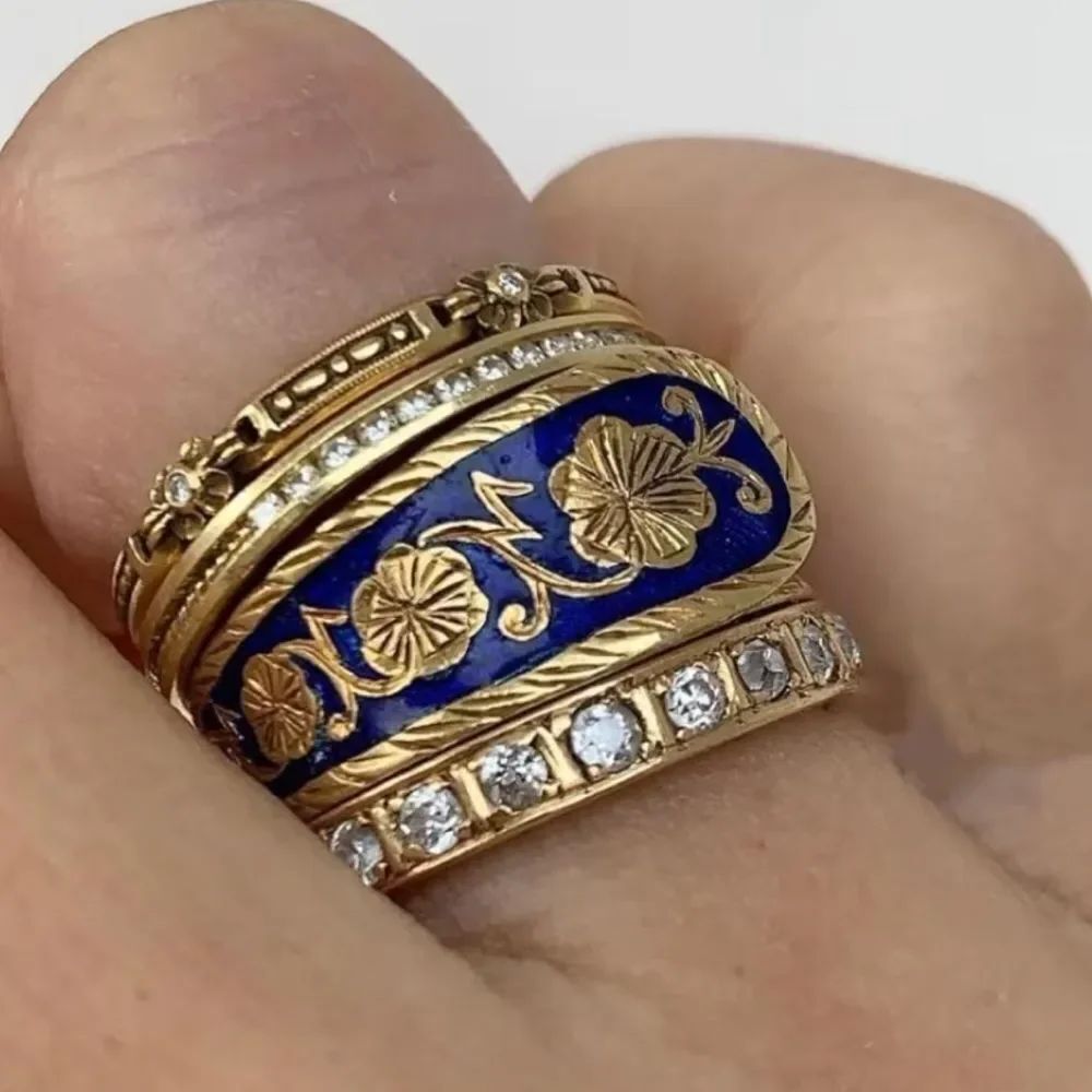 Floral ring #2412